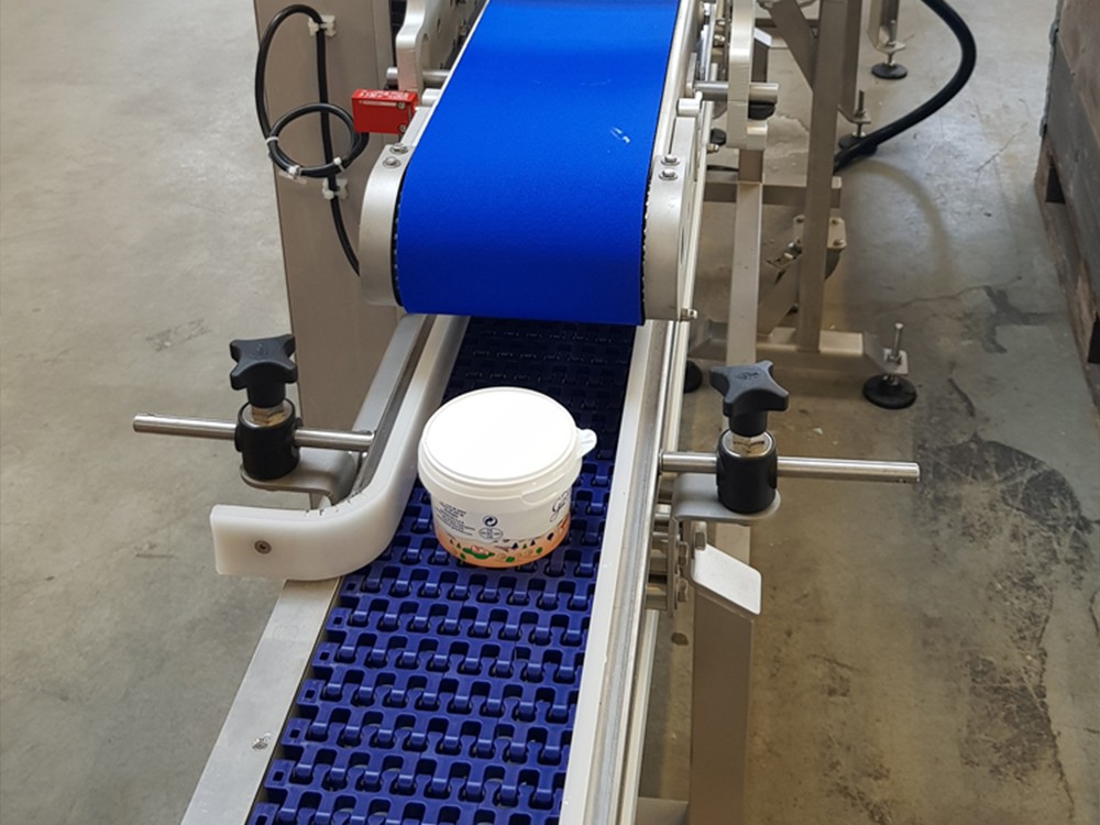 MG Tech conveying line for packaged products