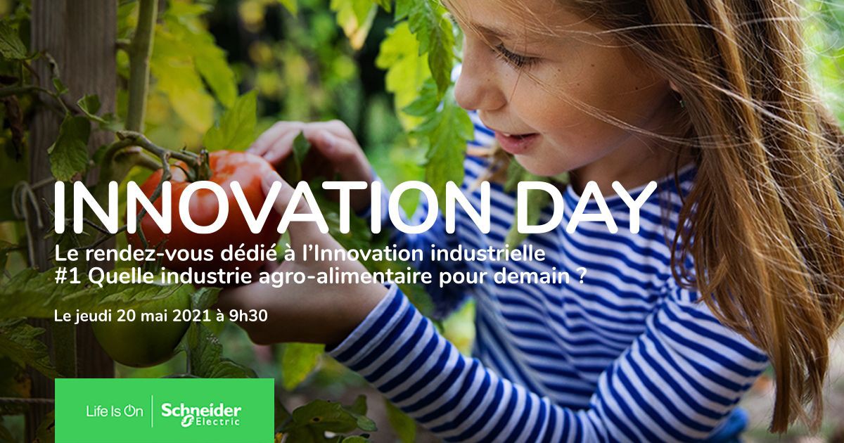 Innovation Day 100% digital organisé par Schneider Electric - 20 mai 2021